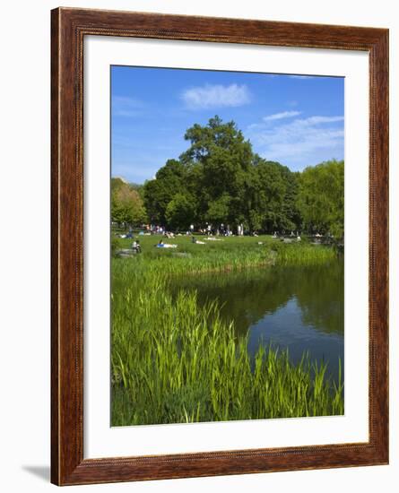 Turtle Pond Area in Central Park, New York City, New York, United States of America, North America-Richard Cummins-Framed Photographic Print