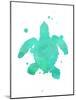 Turtle Splat-Jace Grey-Mounted Art Print