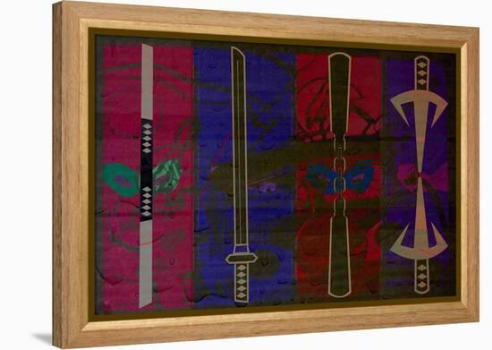 Turtle Weapons-null-Framed Stretched Canvas