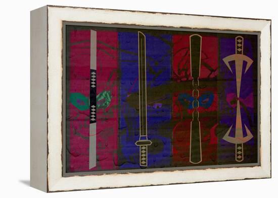 Turtle Weapons-null-Framed Stretched Canvas