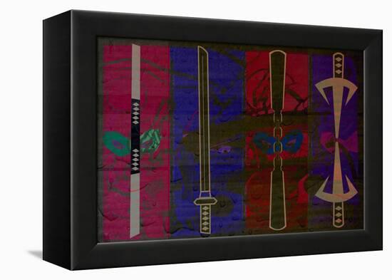 Turtle Weapons-null-Framed Stretched Canvas