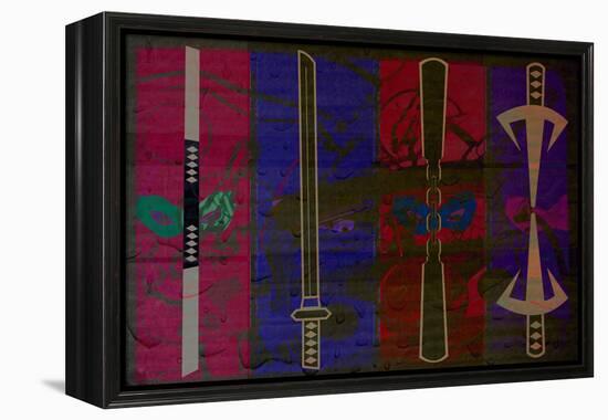 Turtle Weapons-null-Framed Stretched Canvas