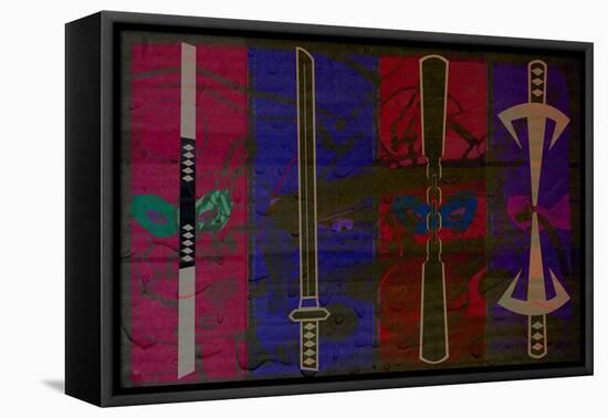 Turtle Weapons-null-Framed Stretched Canvas