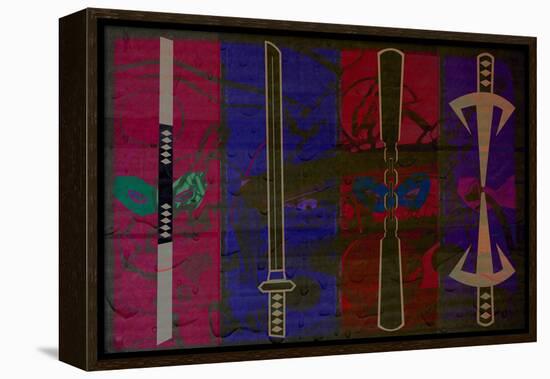 Turtle Weapons-null-Framed Stretched Canvas