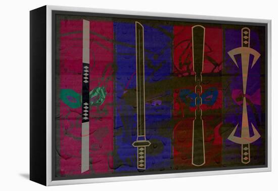 Turtle Weapons-null-Framed Stretched Canvas