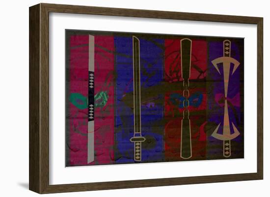 Turtle Weapons-null-Framed Premium Giclee Print