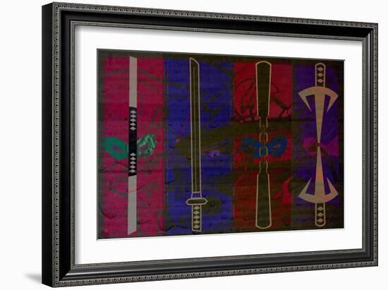 Turtle Weapons-null-Framed Premium Giclee Print