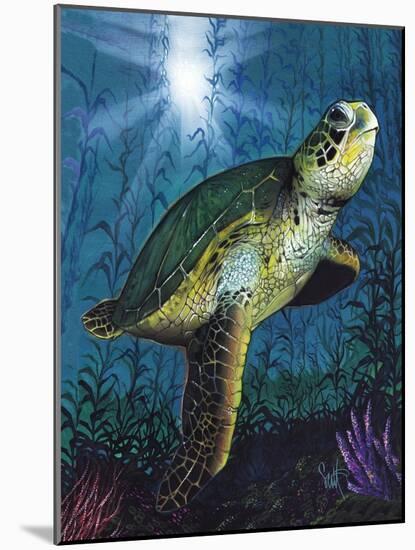 Turtle-Scott Westmoreland-Mounted Art Print