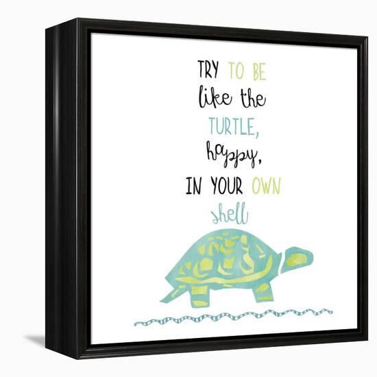 Turtle-Erin Clark-Framed Premier Image Canvas