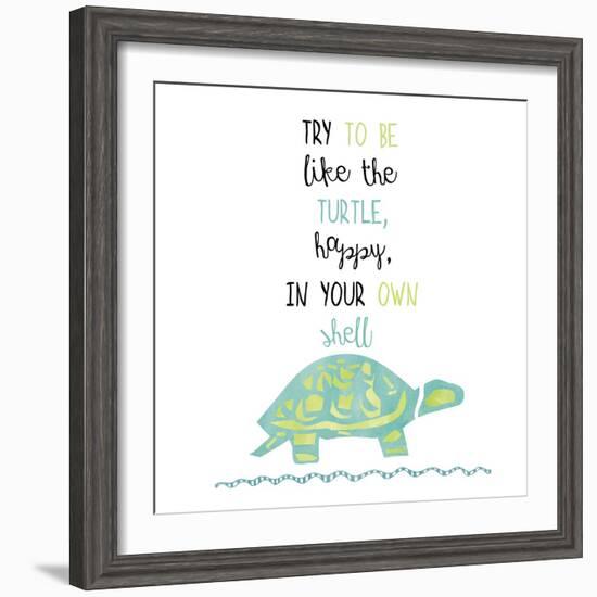 Turtle-Erin Clark-Framed Giclee Print