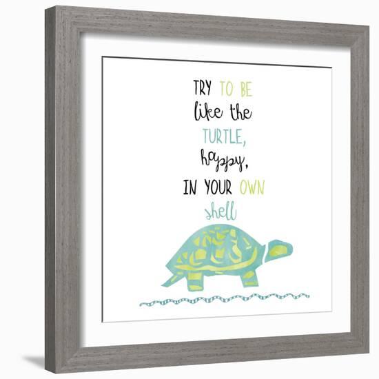 Turtle-Erin Clark-Framed Giclee Print