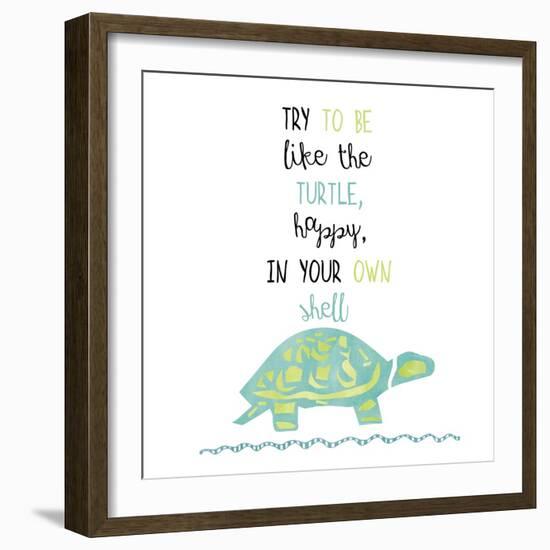 Turtle-Erin Clark-Framed Giclee Print