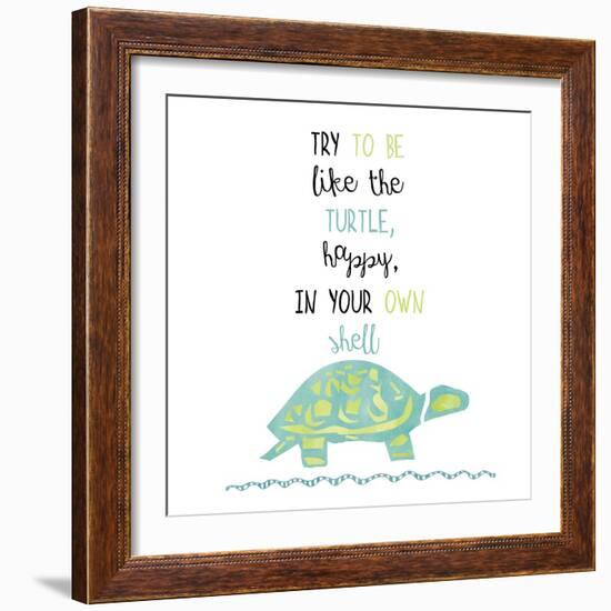 Turtle-Erin Clark-Framed Giclee Print