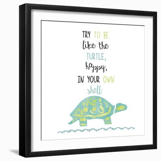 Turtle-Erin Clark-Framed Giclee Print