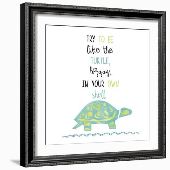 Turtle-Erin Clark-Framed Giclee Print