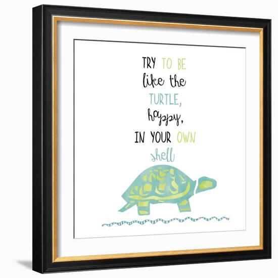 Turtle-Erin Clark-Framed Giclee Print