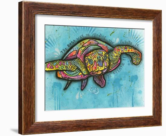 Turtle-Dean Russo-Framed Giclee Print