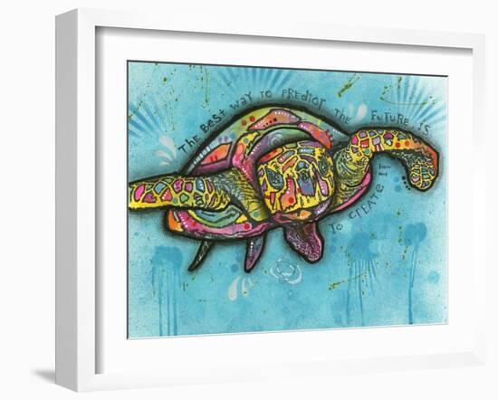 Turtle-Dean Russo-Framed Giclee Print