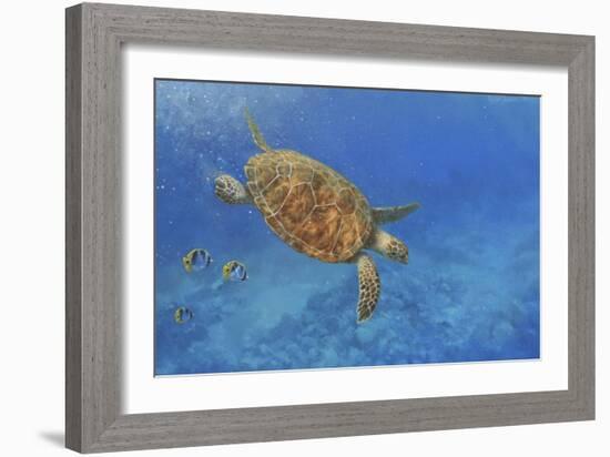 Turtle-Michael Jackson-Framed Giclee Print