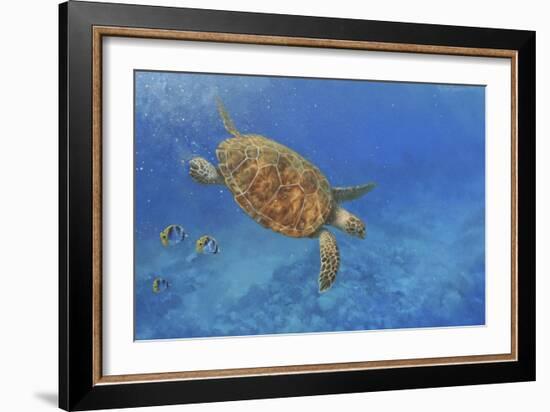 Turtle-Michael Jackson-Framed Giclee Print