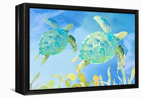 Turtles Ascend-Lanie Loreth-Framed Stretched Canvas