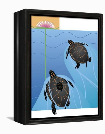 Turtles-Marie Sansone-Framed Premier Image Canvas