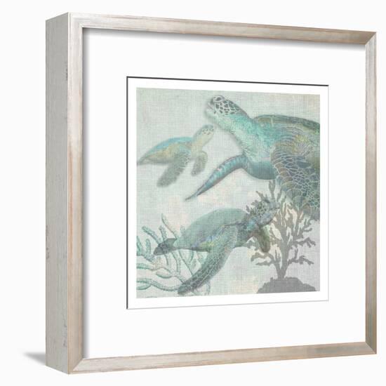 Turtles-Sheldon Lewis-Framed Art Print