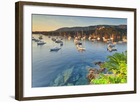 Tuscan Archipelago National Park, Elba Island, Porto Azzurro, Tuscany, Italy-Francesco Iacobelli-Framed Photographic Print