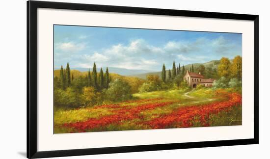 Tuscan Beauty II-Heinz Scholnhammer-Framed Art Print