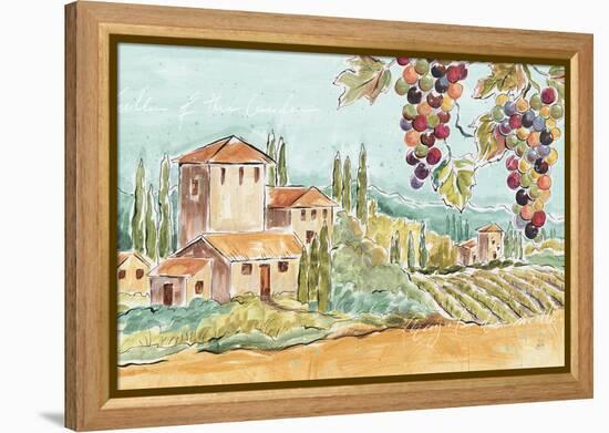 Tuscan Breeze I No Poppies-Daphne Brissonnet-Framed Stretched Canvas