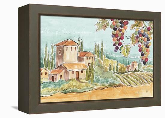 Tuscan Breeze I No Poppies-Daphne Brissonnet-Framed Stretched Canvas