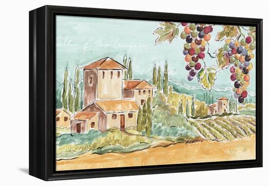Tuscan Breeze I No Poppies-Daphne Brissonnet-Framed Stretched Canvas