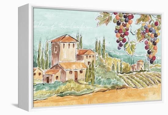 Tuscan Breeze I No Poppies-Daphne Brissonnet-Framed Stretched Canvas