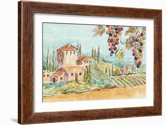 Tuscan Breeze I No Poppies-Daphne Brissonnet-Framed Art Print