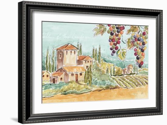 Tuscan Breeze I No Poppies-Daphne Brissonnet-Framed Art Print