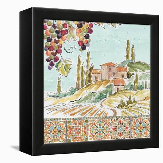 Tuscan Breeze III-Daphne Brissonnet-Framed Stretched Canvas