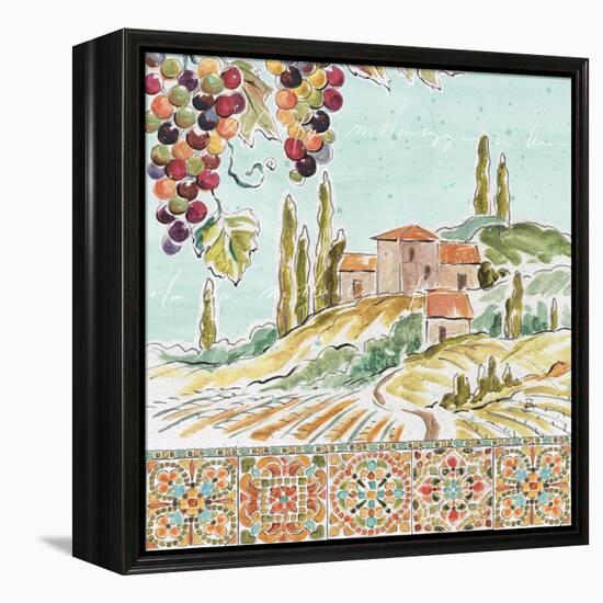 Tuscan Breeze III-Daphne Brissonnet-Framed Stretched Canvas