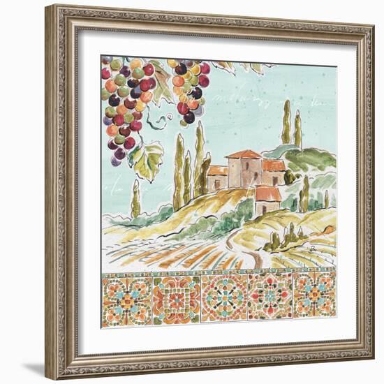 Tuscan Breeze III-Daphne Brissonnet-Framed Art Print