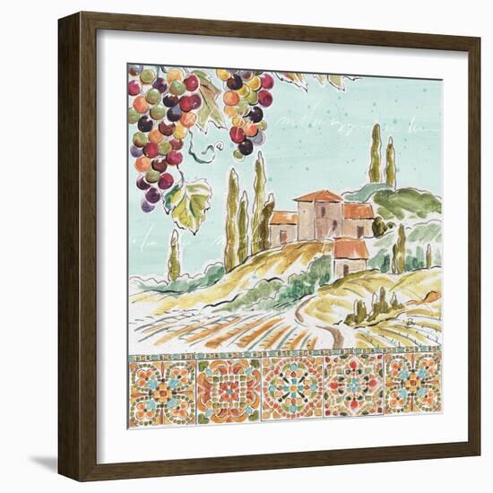 Tuscan Breeze III-Daphne Brissonnet-Framed Art Print