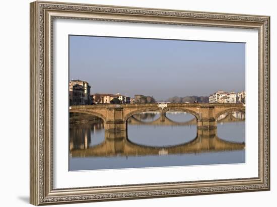 Tuscan Bridge I-Rita Crane-Framed Photographic Print