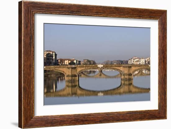 Tuscan Bridge I-Rita Crane-Framed Photographic Print