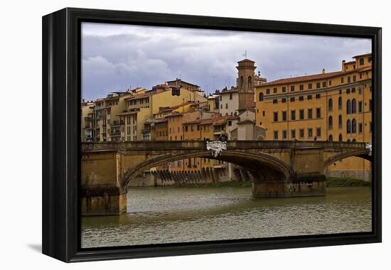 Tuscan Bridge II-Rita Crane-Framed Premier Image Canvas