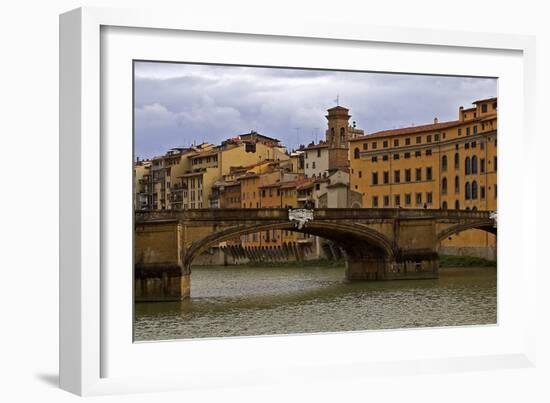 Tuscan Bridge II-Rita Crane-Framed Photographic Print