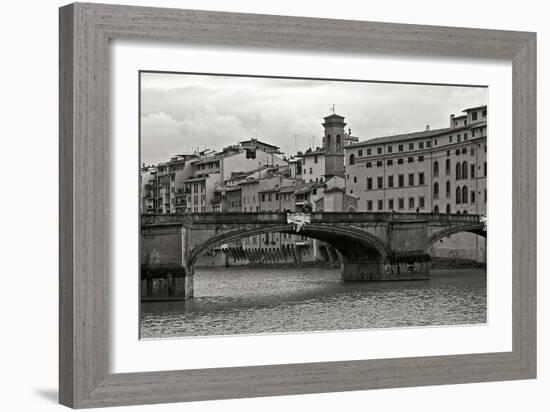 Tuscan Bridge IV-Rita Crane-Framed Photographic Print