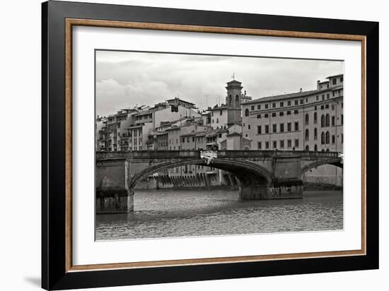 Tuscan Bridge IV-Rita Crane-Framed Photographic Print