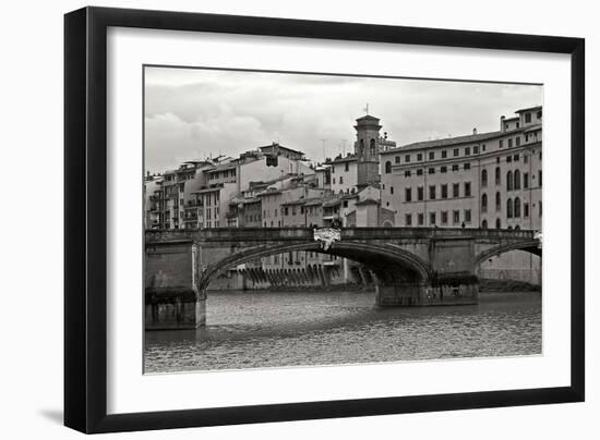 Tuscan Bridge IV-Rita Crane-Framed Photographic Print