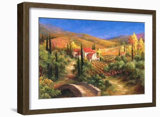 Tuscan Bridge-Art Fronckowiak-Framed Art Print