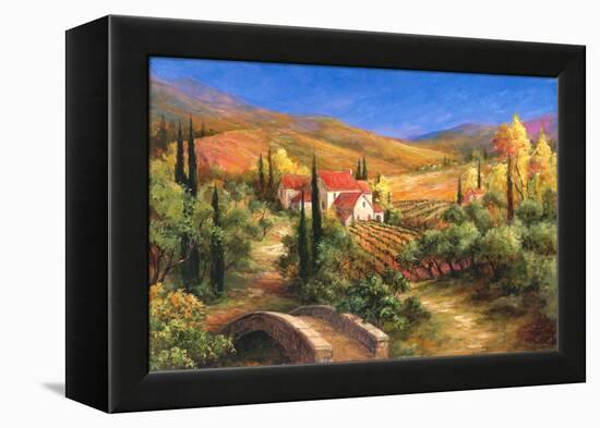 Tuscan Bridge-Art Fronckowiak-Framed Stretched Canvas