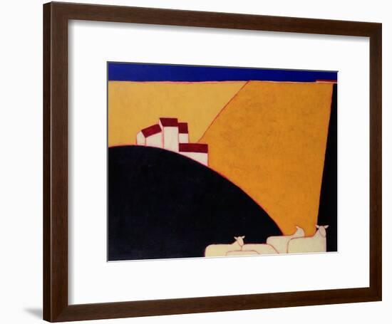 Tuscan Campagna, 1999-Eithne Donne-Framed Giclee Print