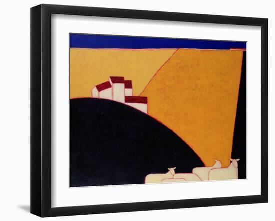 Tuscan Campagna, 1999-Eithne Donne-Framed Giclee Print